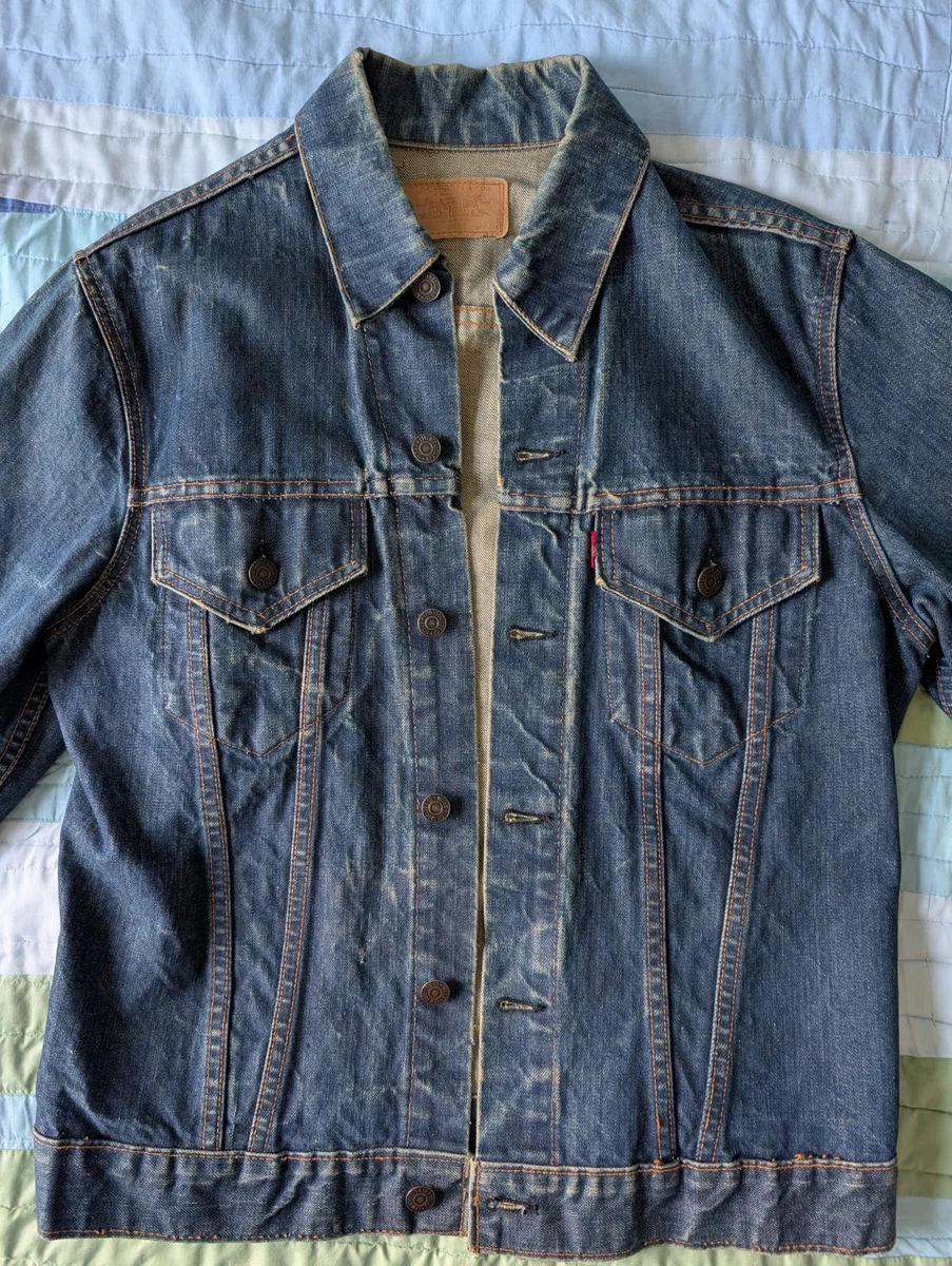 Vintage Mens Levi Jean Jacket In Vintage Outerwear Coats & Jackets