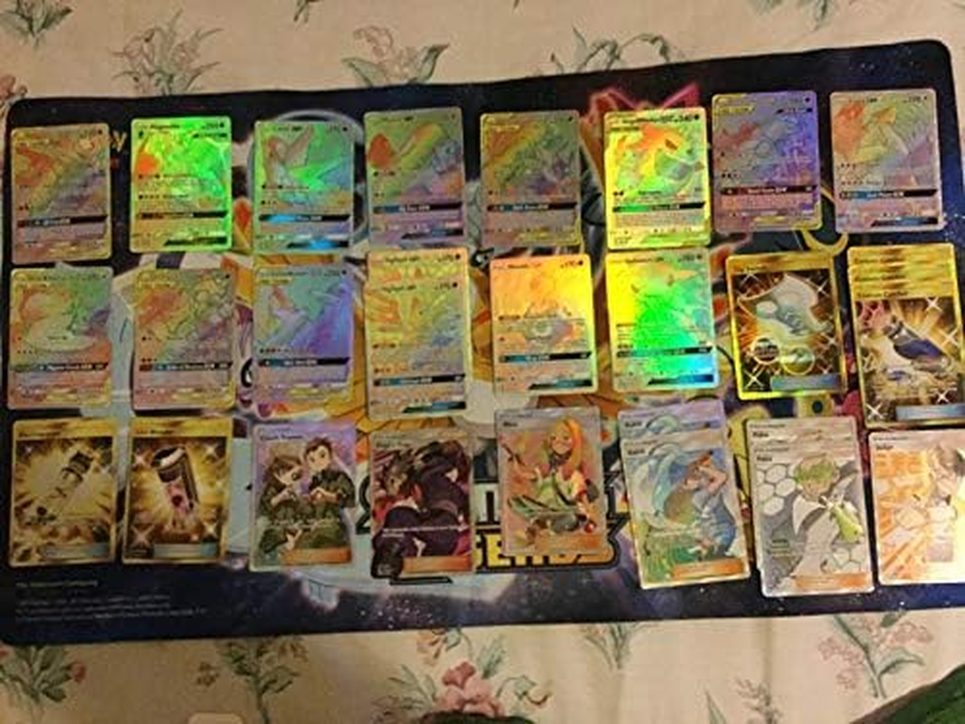 Pokemon 100+ Rainbow Rare Cards Binder Collection Includes 5 Foils in ...