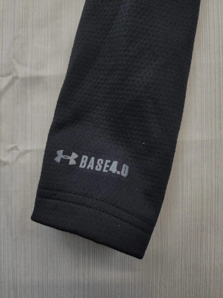 New Mens Under Armour ColdGear Base 4.0 1/4 Zip Baselayer Shirt Size Small $90 - Image 3 of 4