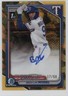 2024 Bowman Chrome Sapphire Edition Prospects Gold 17/50 Braylin Morel Auto