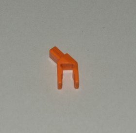 500 Rare K'NEX Orange 1 Position Peg Clip Angled End Connector Parts Pieces knex