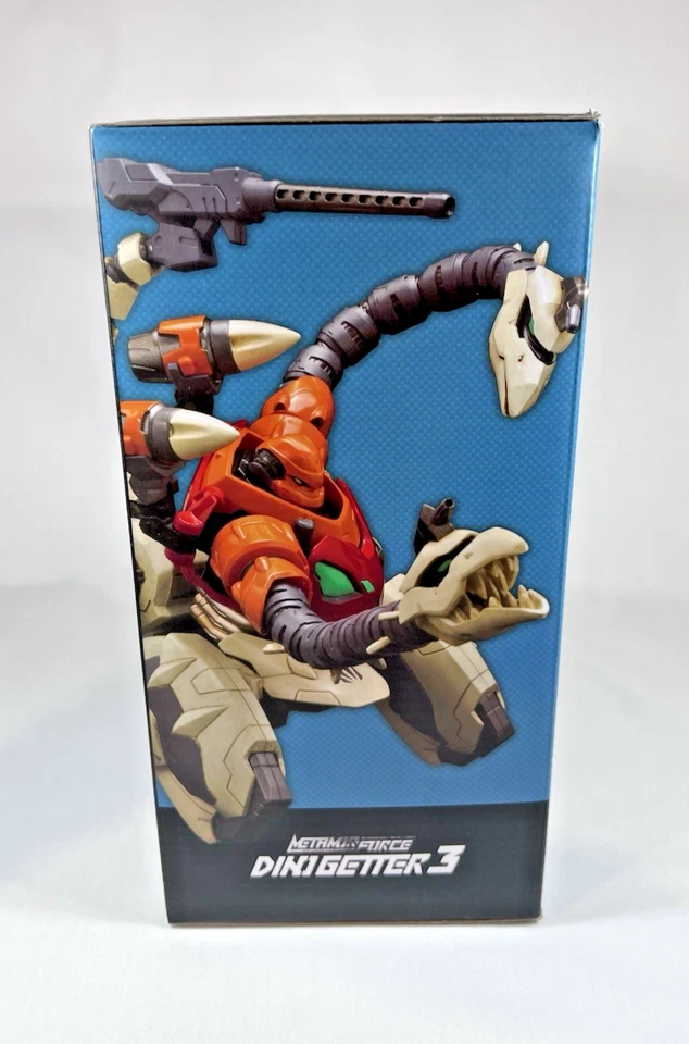 Figura de acción Sentinel METAMOR-FORCE Dino Getter 3 solo fuera de Japón - NUEVA SIN USAR, EN CAJA ORIGINAL Foto 3 de 4