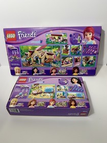 Lego Friends NIB Sets #3189 Stables + #3186 Emma&rsquo;s Horse Trailer *Retired Sealed