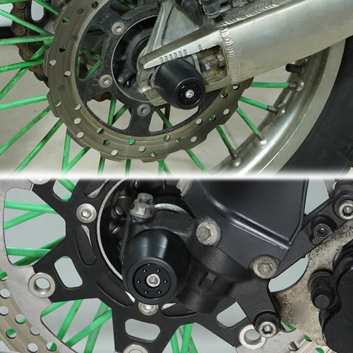 Fit For KAWASAKI KLX300 2021-2024 Front And Rear Fork Sliders Crash Protector - Picture 3 of 13