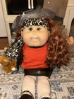 Cabbage Patch Kids Doll TRU 2003 Brown Eyes Teeth K6 Red Cornsilk Excellent
