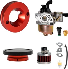 JMCHstore Performance Carburetors High-Flow Air Filter Adapter Kit for... 