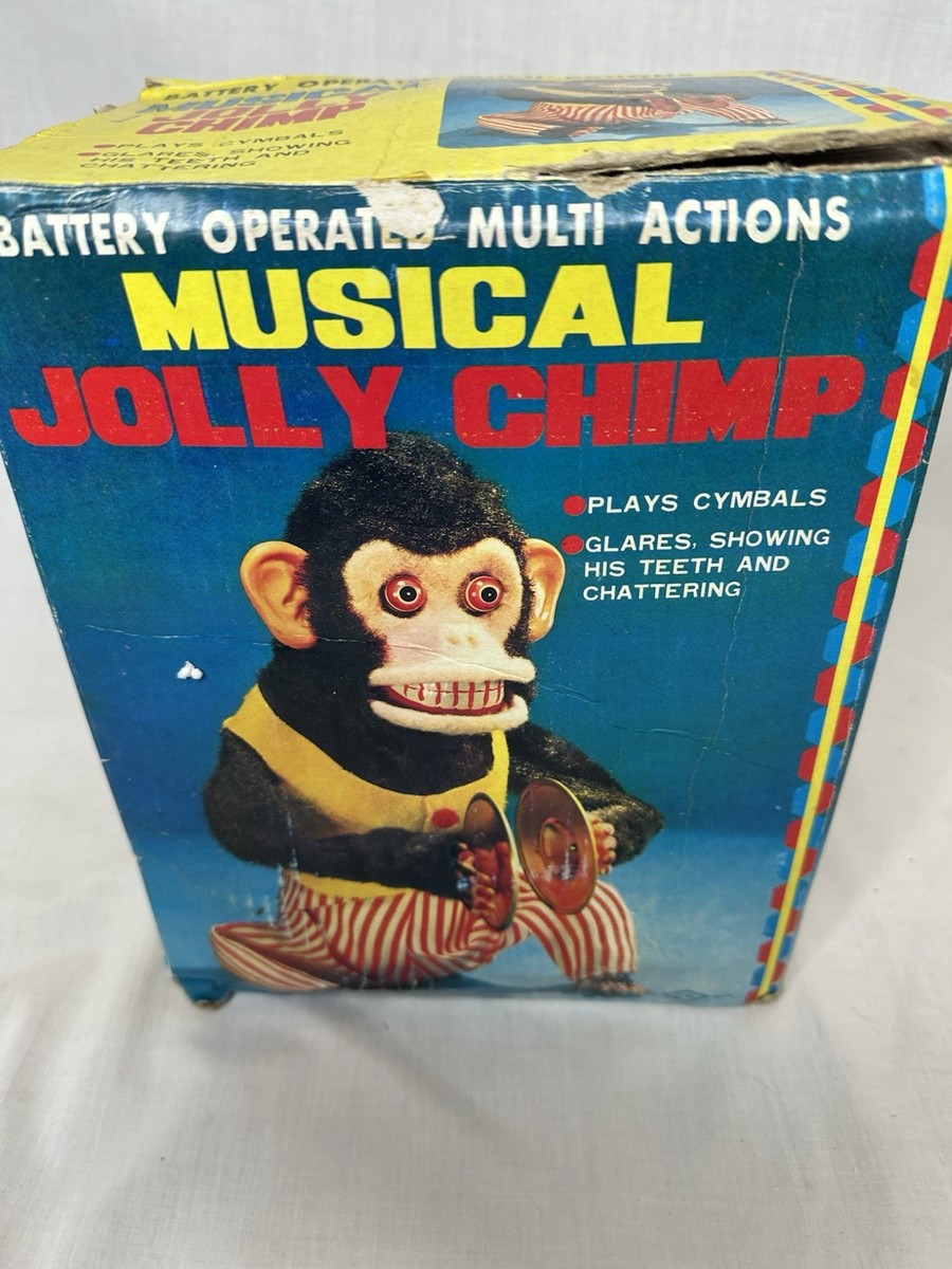 CK Musical Jolly Chimp Clapping Cymbal in Original Box UNTESTED