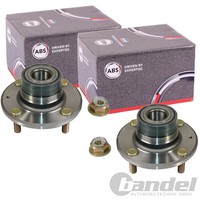 2X A.B.S. Radnabe Hinten Passend FüR Mitsubishi Carisma Space Volvo S40 V40 | 20