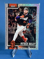 Patrick Bailey Sparkle Topps 2026 Series 1 #7 San Francisco Giants 