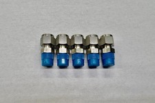 Lot of 5: Swagelok SS-600-1-4 Tube Fitting Connector 3/8" Tube x 1/4" Male NPT