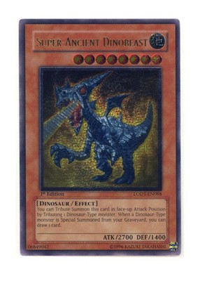 Yugioh! MP Super-Ancient Dinobeast - LODT-EN088 - Ultimate Rare - Unlimited Edit