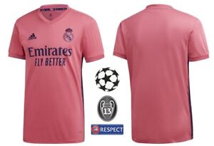 Trikot Adidas Real Madrid 2020 2021 Away I Auswarts Ucl Badge Champions League Ebay