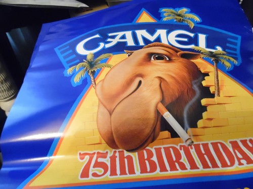 5 1988 Camel 75 Years And Still Smokin’”LIMITED EDITON COLLECTOR POSTER 18/36" - Picture 2 of 4