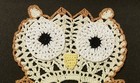 Hooty Owl Crochet Doily - Antique White — photo 2