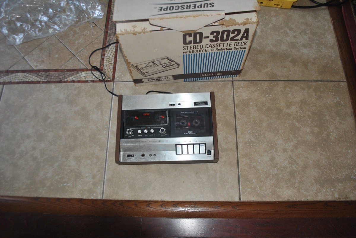 superscope cd 302a cassete player | eBay