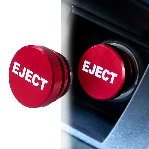1P Universal Rojo Botón EYECCIÓN Coche Encendedor Cubierta Coche Piezas Accesorios - Imagen 6 de 12