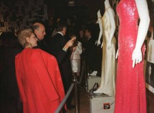 Carolina Herrera at Amfar Benefit Dresses of the Oscars at Christi - Old Photo