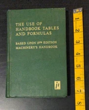 The Use of Handbook Tables and Formulas by Franklin D. Jones John M. Amiss 1971