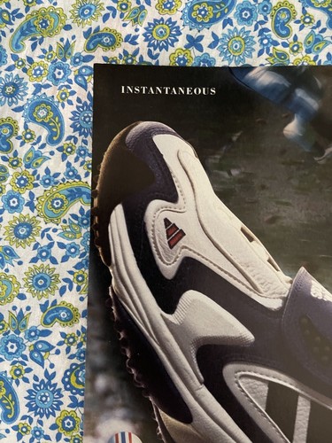 Vintage 1998 Adidas Shoes Print Ad Eddie George - Picture 7 of 9