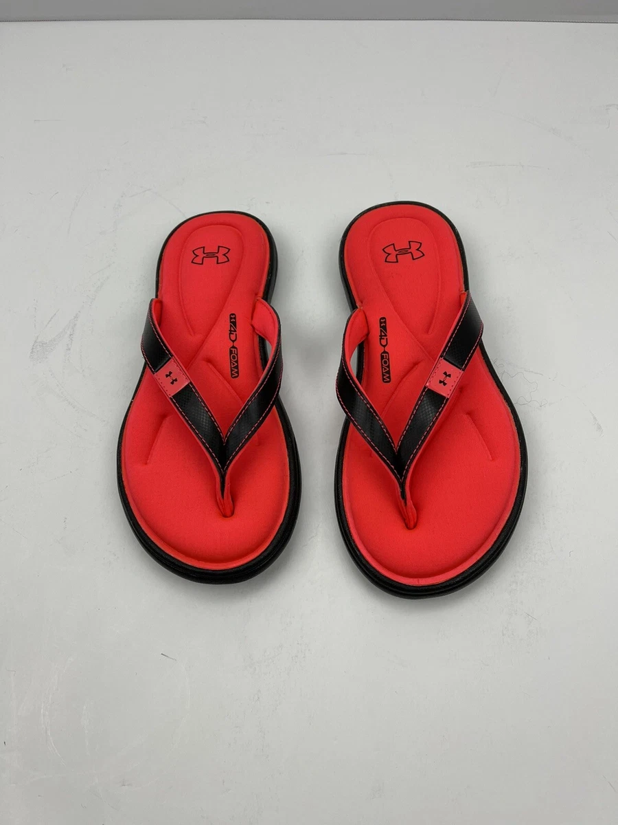 Under armour 4d foam womens flip flops sale