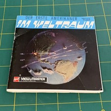 Gaf B657 D America's Man in Space Project Mercury FL view-master 3 Reels 2D