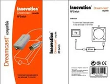 NEW Sega Dreamcast RF TV Switch Coax Cable AV Audio Video  Adaptor