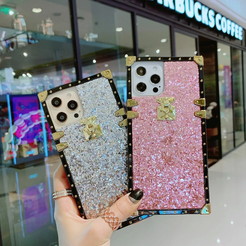 Bling Glitter Cover Case For Huawei Mate 60 Nova 13 P60 Honor 90 70 60 200 300 - Image 4 of 4