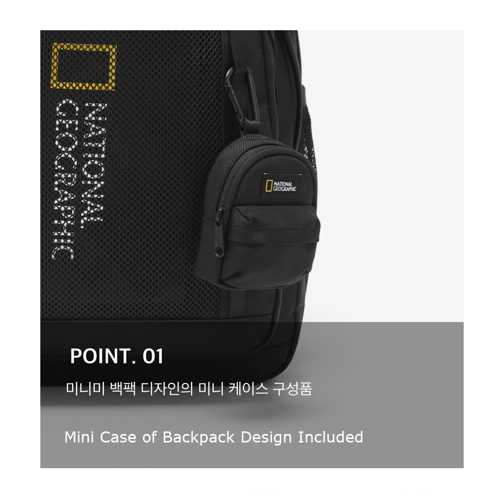 National Geographic Backpack Men Women School Laptop Travel Hiking