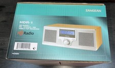SANGEAN HD Radio Model HDR-1 HD AM/FM/HD WOOD GRAIN Digital Receiver Stereo NIB