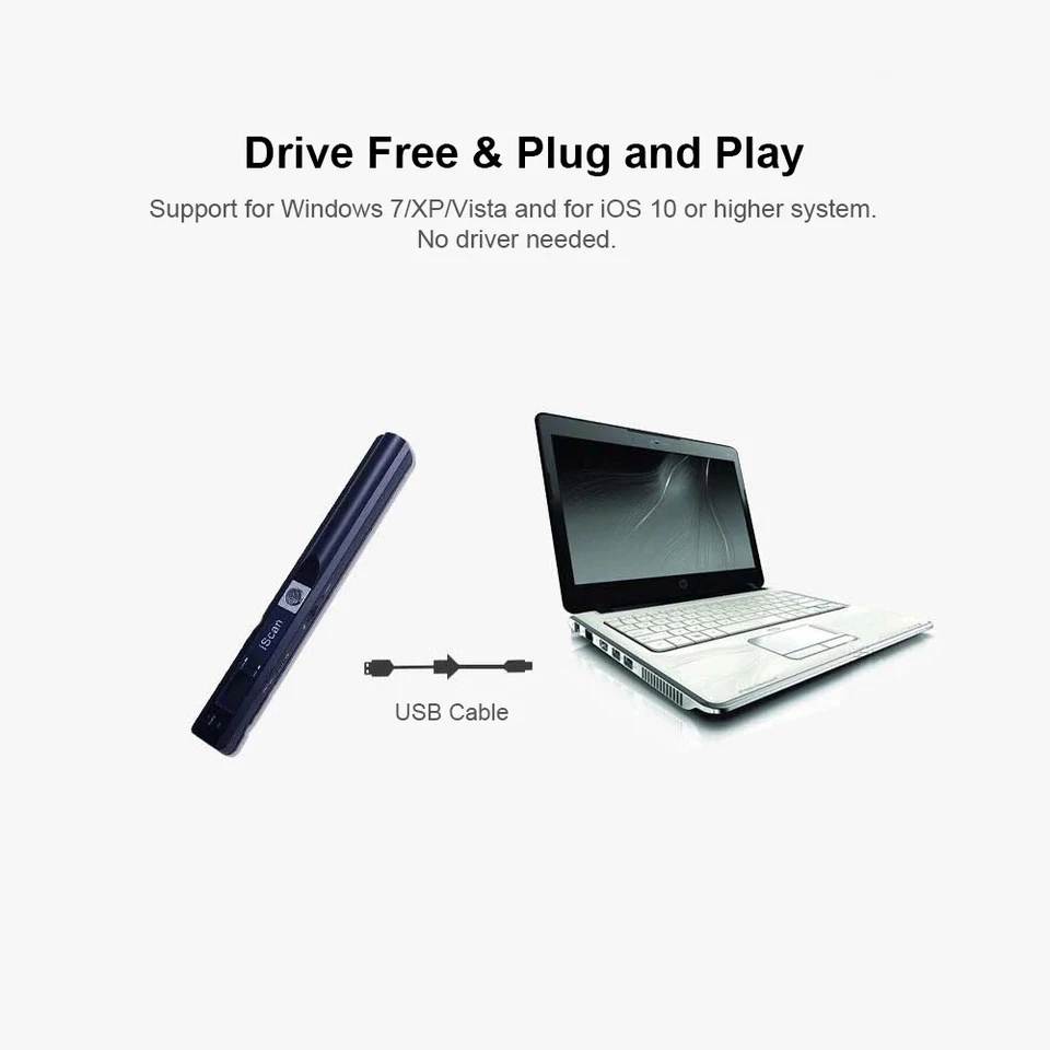 Scanner Document iScan Portable Scanner Mini Handheld Document Scanner - Image 4 of 4