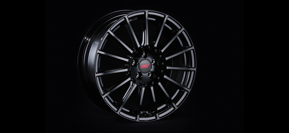 スバル BRZ ZC STiホイール　ブラック STI OEM SUBARU BRZ (ZC) BLACK WHEEL 18INCH 4PCS SET