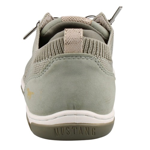 Zapatillas bajas de mujer Mustang verde 1488303/750 descalzo confort - Imagen 7 de 7