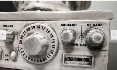 2019 NEIGHBORHOOD BOOZE RADIO / CE-INCENSE CHAMBER BLACK 191AINH