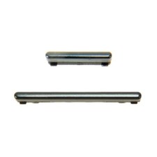 Cosmetic Button Set Power Volume for Samsung Galaxy Note 10 Black Replacement