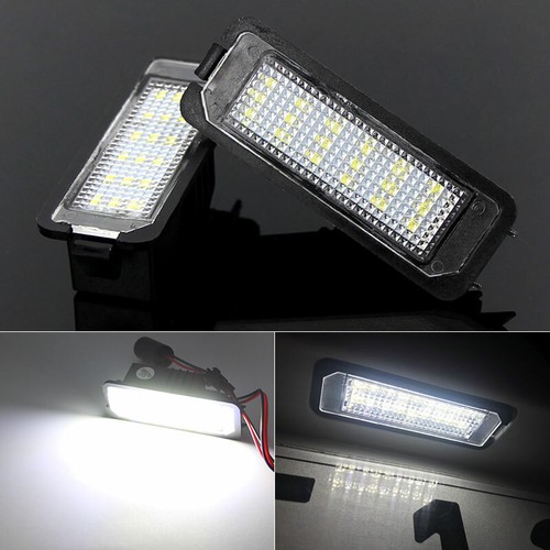 2pcs Canbus LED License Plate Light for VW Golf 6 VI 5 V GTI MK4 MK5