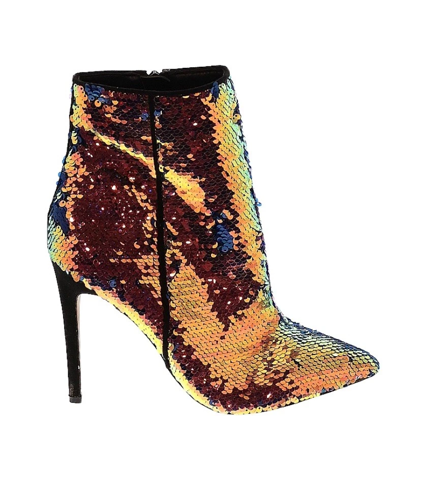Aldo sequin sale boots