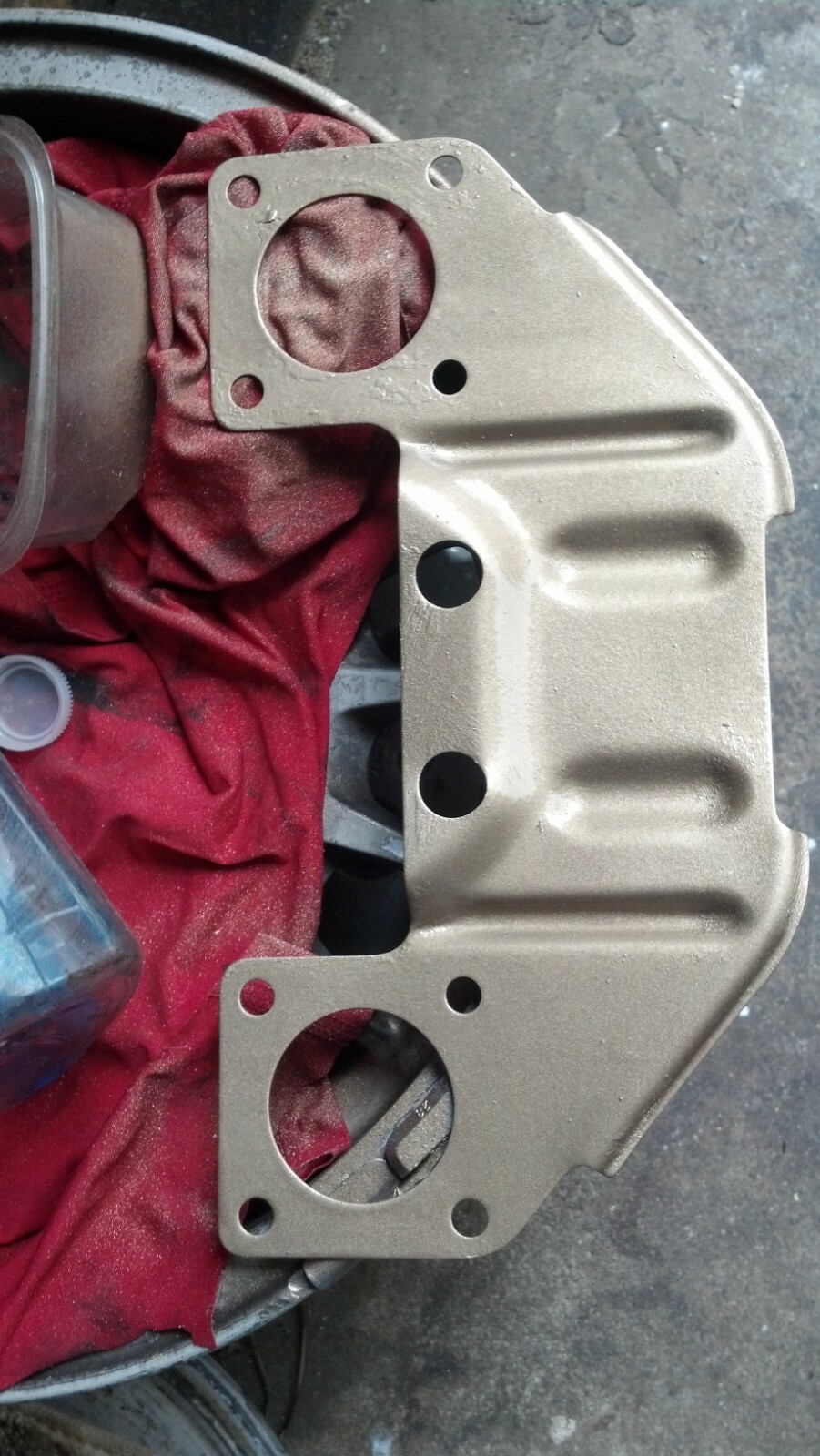 Volvo S.U.HS6 carburettor heat shield. Not perfect but decent condition. eBay