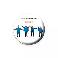 The Beatles "Help!" Album Cover Photo Button Pin Badge Merchandise. Small 25mm