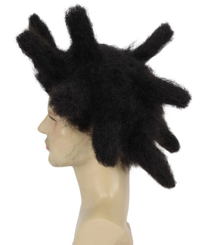 Adult Men’s American Rapper Signature Skippy Bonk Wig, HM-1565 - Picture 4 of 10