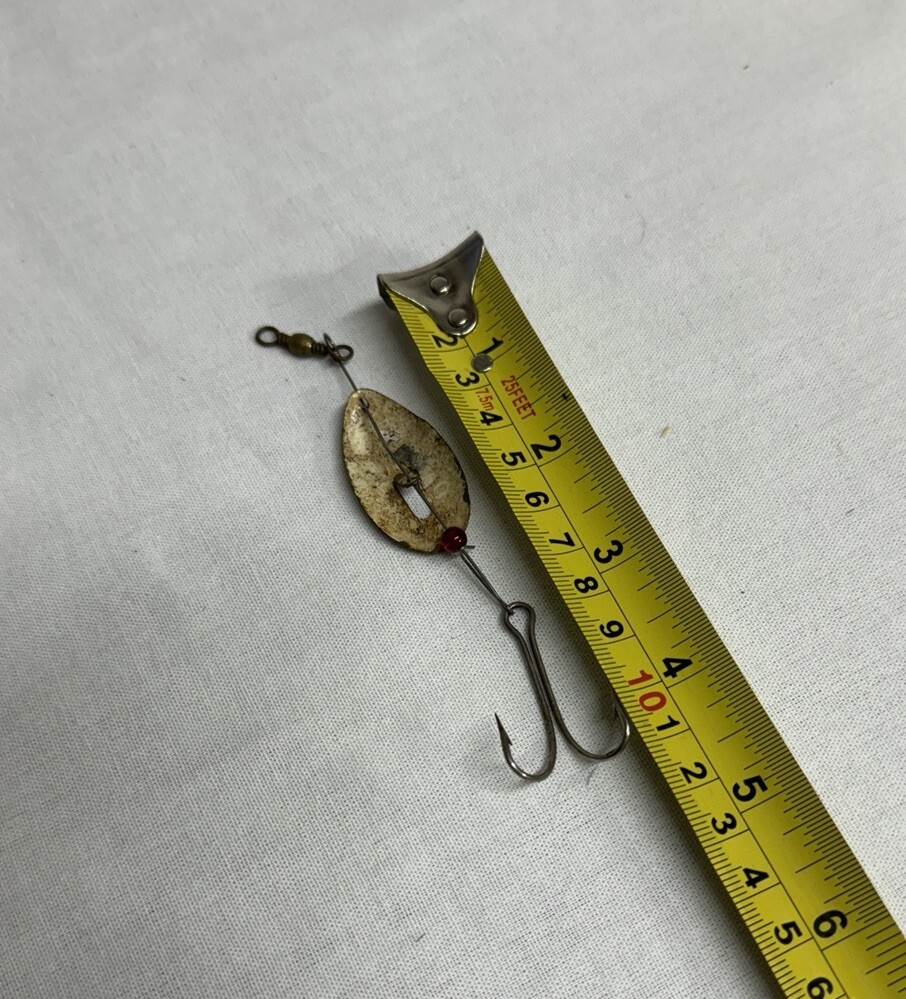 Lot De 6 Leurres De Pêche Vintage – Spinners Métal June Bug M-895, Eau Douce