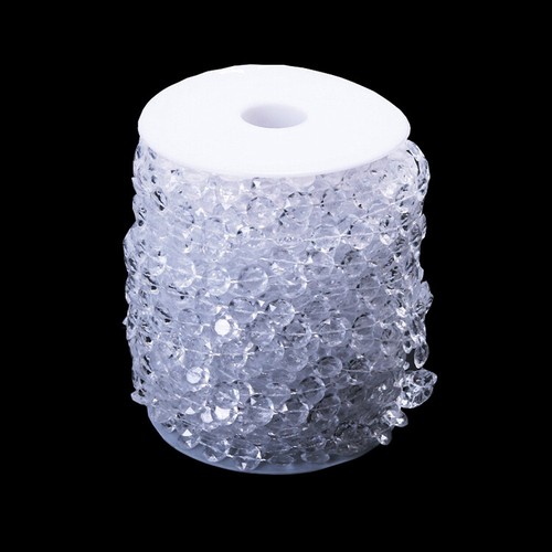 99 FT Garland Diamond Acrylic Crystal Bead Wedding Decoration Party Home Deco - Picture 3 of 3