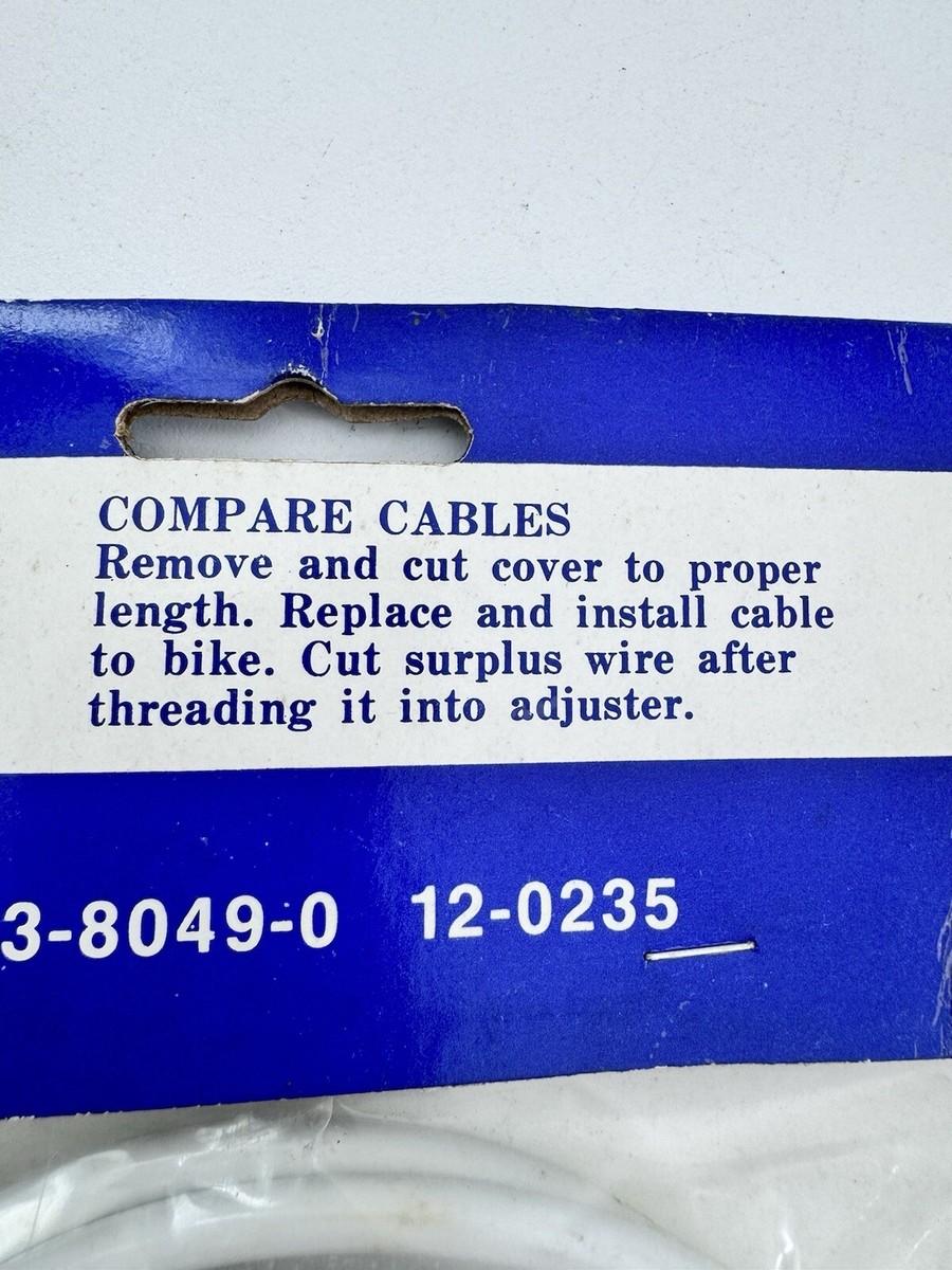 NAI Universal Cable 323-LUT NOS 60x67 Japanese Twist Stick 3