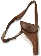 British WWI & WWII .455 .388 WEBLEY ENFIELD REVOLVER PISTOL SHOULDER HOLSTER