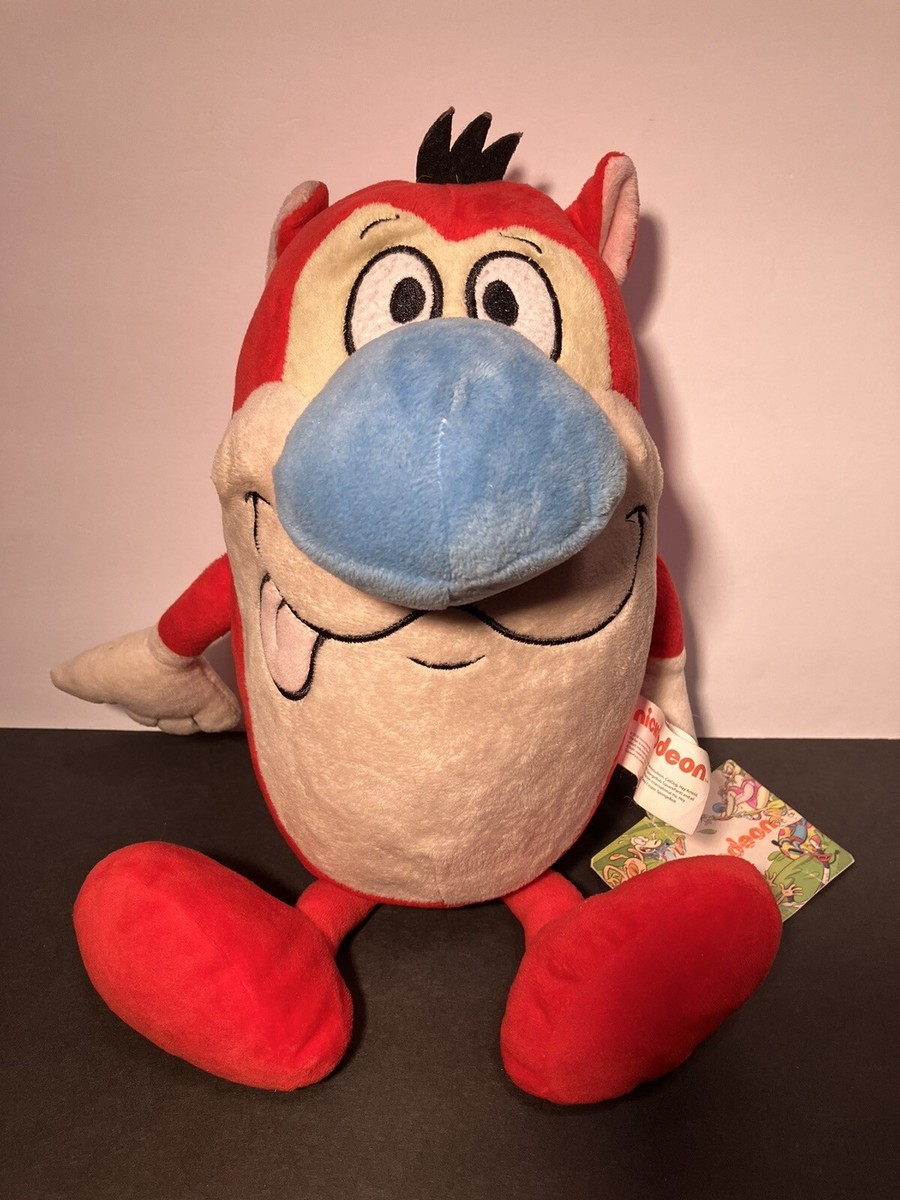 Rare Dakin Inc. REN & STIMPY ROADKILL VINYL Plush 10