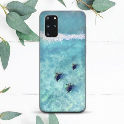 Sea Turtles Ocean Wave Nature Case For Samsung Note 20 S20 S21 S22 S23 S24 FE