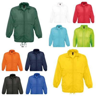 Sol's Windjacke Regenjacke Surf L889 Unisex waterproof wasserdicht Windbreaker