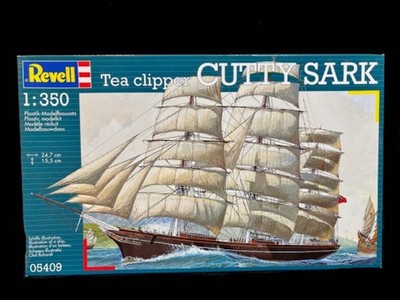 Revell 1:350 Scale Plastic Model Kit   Tea Clipper Cutty Sark   Kit #05409