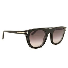 New TOM FORD Clip-On Sunglasses/Eyeglasses TF5895-B 001 Authentic