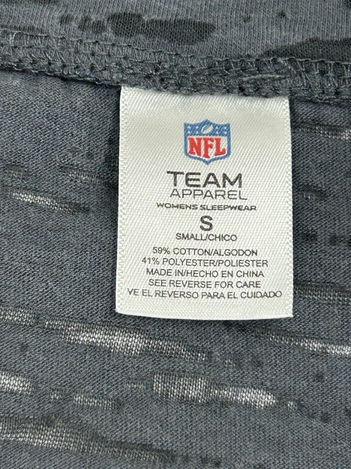 Ropa del equipo de la NFL Baltimore Ravens camiseta para mujer S gris cuello en V camiseta agotada Foto 4 de 4