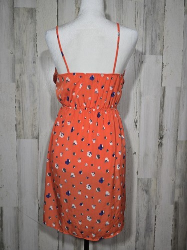 Soprano Women's Ruffle Floral Dress Sleeveless Size Large - Picture 3 of 9
